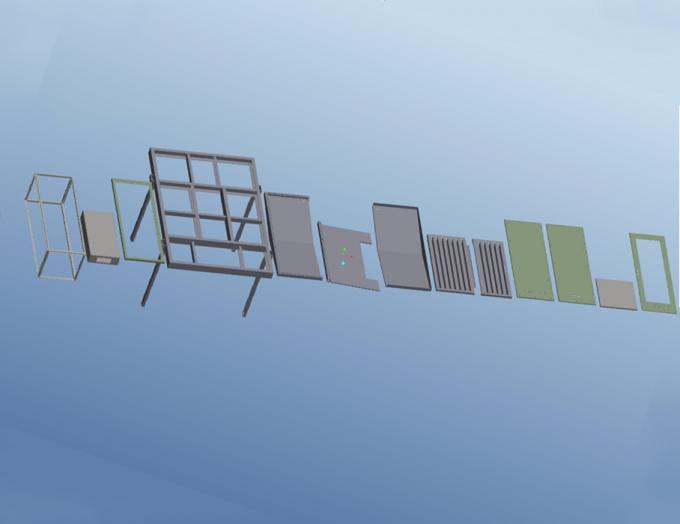 Hwashi Nova Condição Bateria Armazenamento de Energia Automático Soldadura E Moagem Estação Robot Case 1