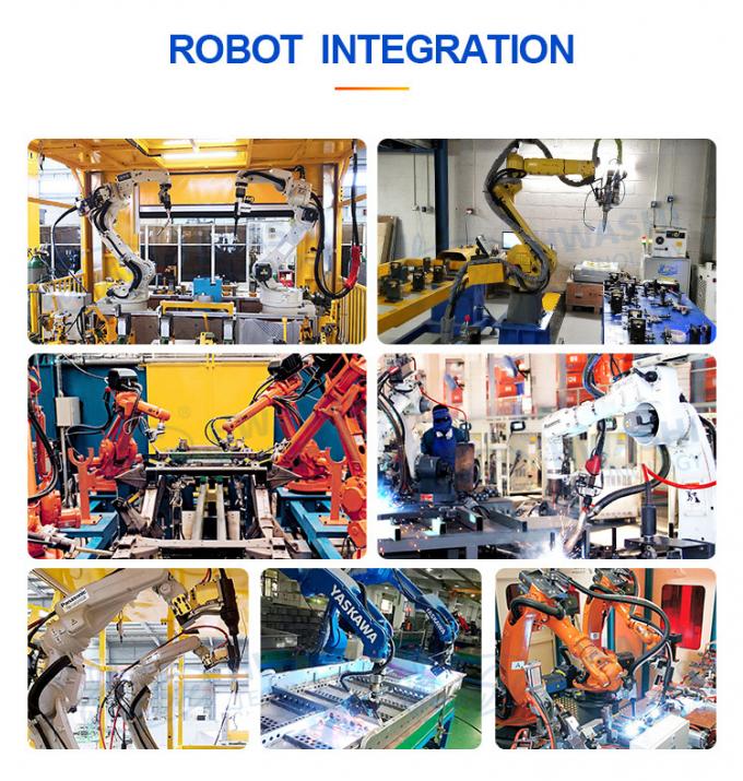 Hwashi Nova Condição Bateria Armazenamento de Energia Automático Soldadura E Moagem Estação Robot Case 15