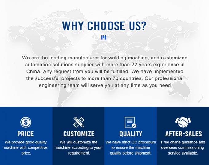 A máquina de soldagem de aço inoxidável é adequado para soldagem de painéis de porta de chapa de metal e outros produtos 8