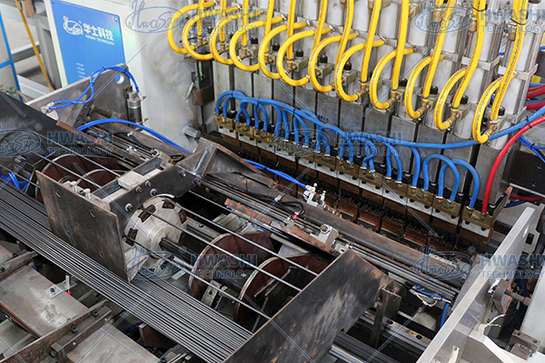 M&aacute;quina avan&ccedil;ada de soldagem autom&aacute;tica de prateleira de arame para linha de produ&ccedil;&atilde;o de prateleiras de conv&eacute;s de malha de arame 5