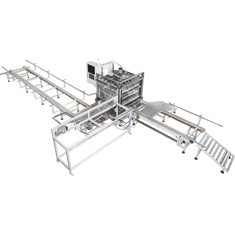 Linha de produção automática da moldura da gaiola da grade IBC, linha de teste de vazamento automático de tanque automático IBC 0