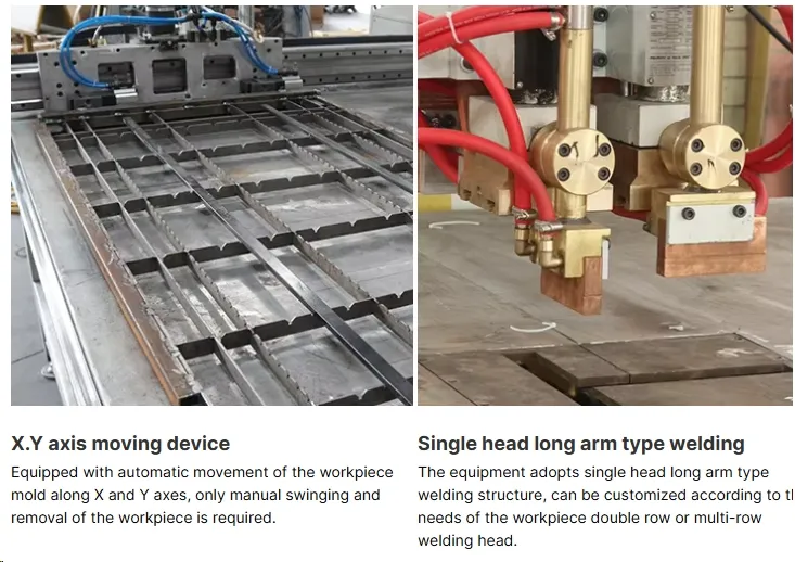 Máquina de soldagem de arame de eixo XY Alta Velocidade Painel de vedação de segurança automático completo Máquina de soldagem de malha de arame 2