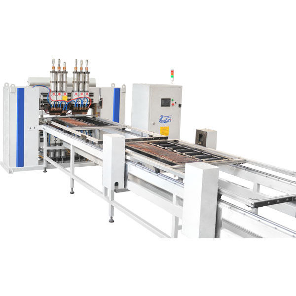 Máquina de soldadura automática de condensador para condensador de frigorífico