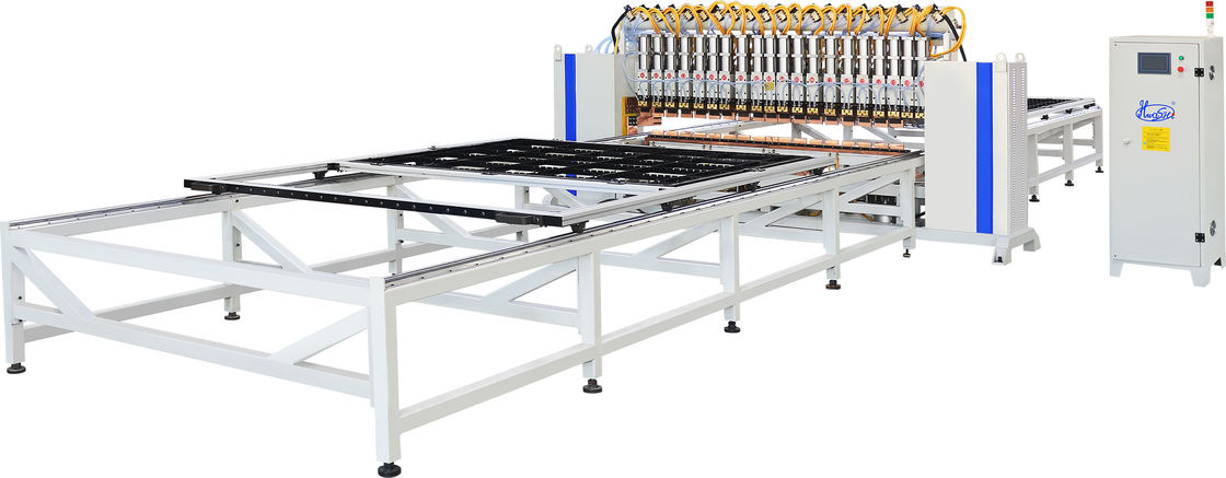 Máquina de solda automática de condensador de 20 cabeças para condensador de frigorífico