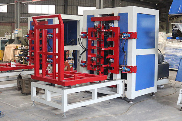 Linha de produção automática IBC Cage Frame Automatic Hole Making Machine