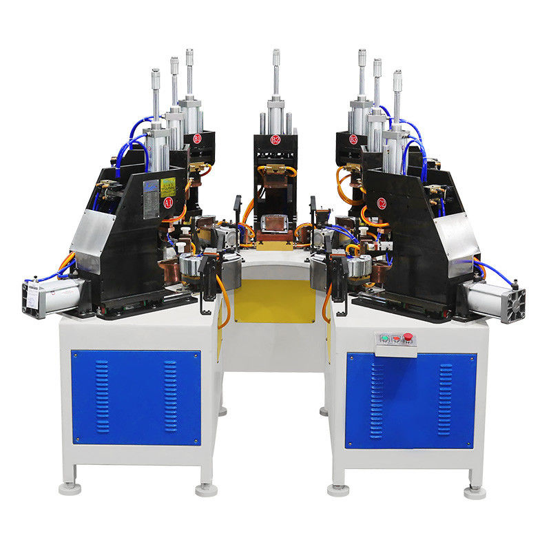 HWASHI IBC Cage Frame Production Line IBC Cage Base Frame Soldadora de Máquina