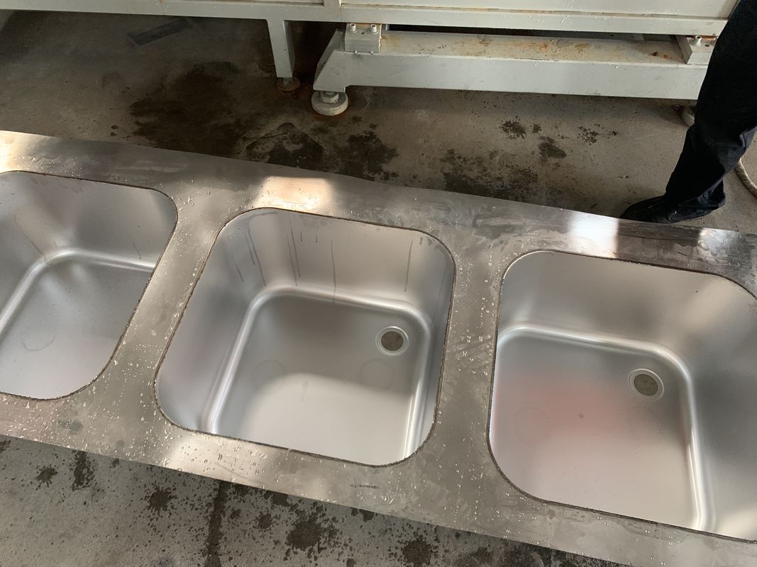 Máquina automática de soldadura de costura para cozinha de aço inoxidável de tipo italiano