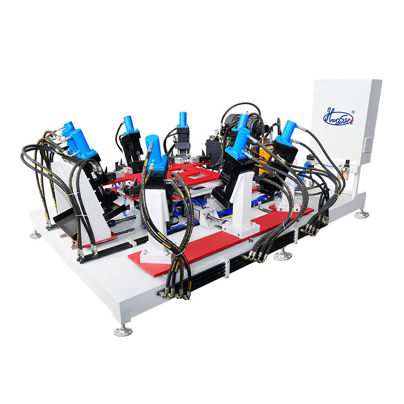 Máquina de perfurar o buraco do quadro da gaiola IBC usada para formar o buraco do quadro