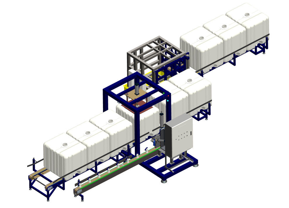 Máquina de solda de válvulas de tanque IBC para garantir a confiabilidade da solda do produto