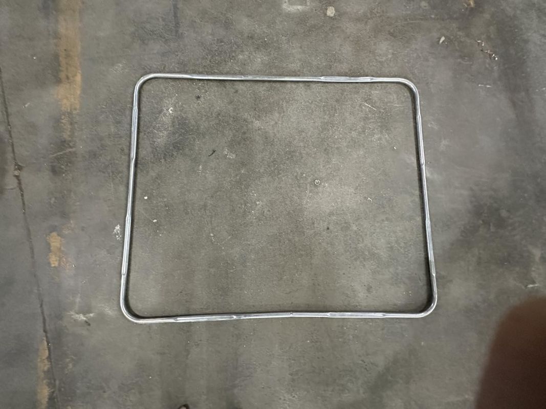 Máquina de encolhimento de tubos de formação de tubos de curvatura totalmente automática para tubos de paletes de estrutura IBC