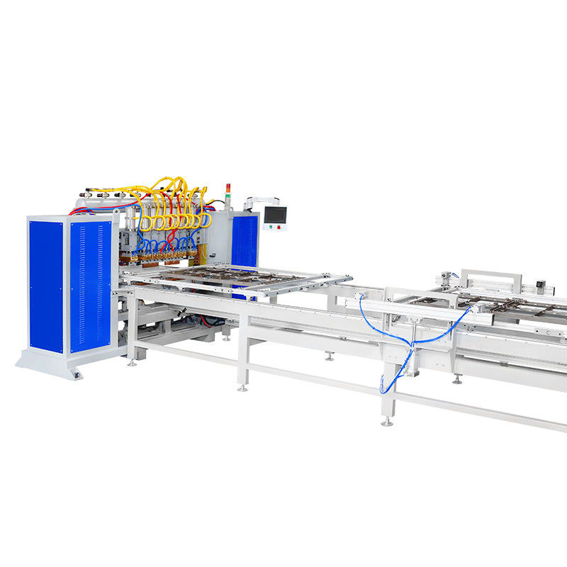 Linha de produção máquina do condensador de dobra de solda para o tubo do fio do refrigerador