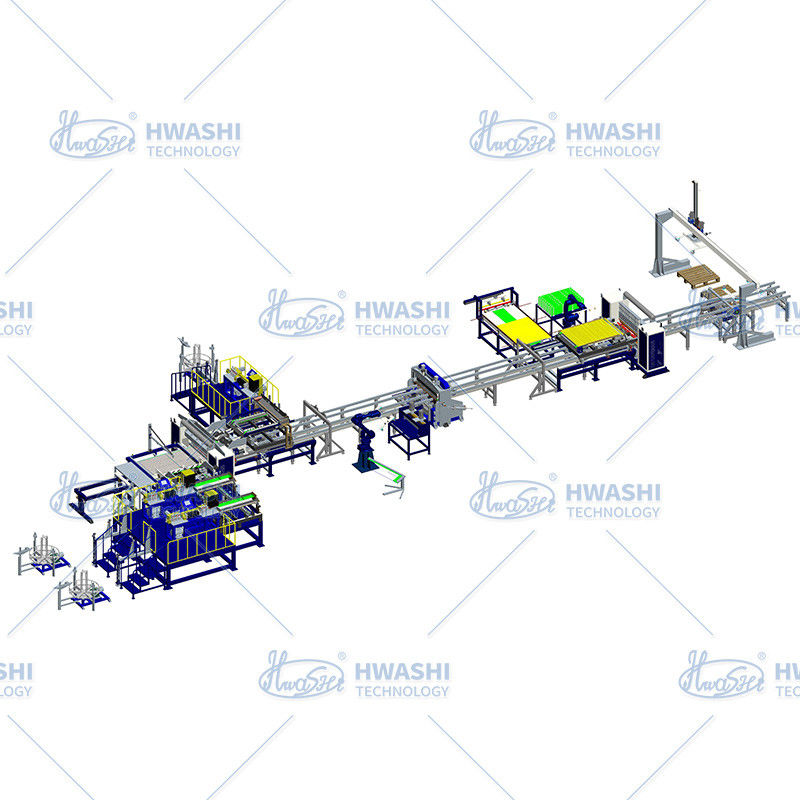 Máquina avançada de soldagem automática de prateleira de arame para linha de produção de prateleiras de convés de malha de arame