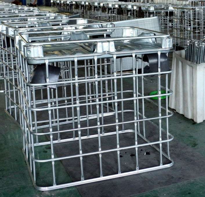 Para um cliente brasileiro, uma linha de produção de molduras de gaiolas IBC totalmente automatizada