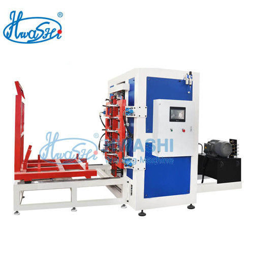 Hwashi Factory IBC Grid, IBC Cage Frame Production Line, IBC Cage Frame Locking Machine