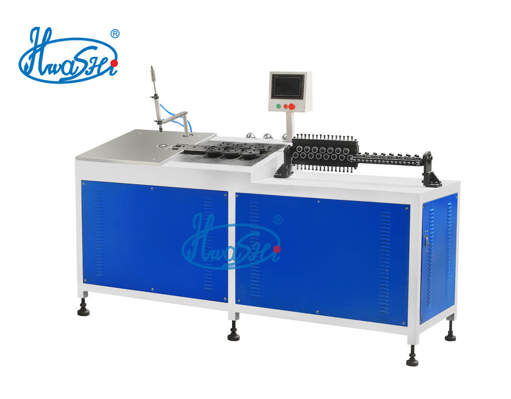 HWASHI CNC 3 eixo 2D fio de dobra e e máquina de solda produto quente CE fornecido aço carbono fio de metal automático
