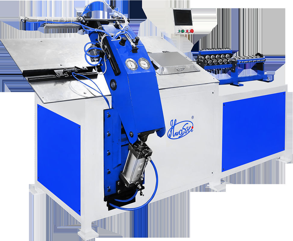 HWASHI CNC 3 eixo 2D fio de dobra e e máquina de solda produto quente CE fornecido aço carbono fio de metal automático