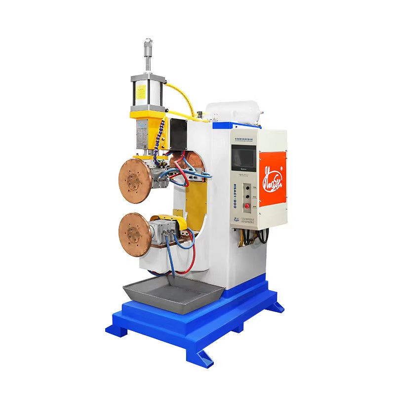 HWASHI alta qualidade 50-200KVA aço inoxidável automático reta longitudinal rolando ponto máquina de soldadura preço