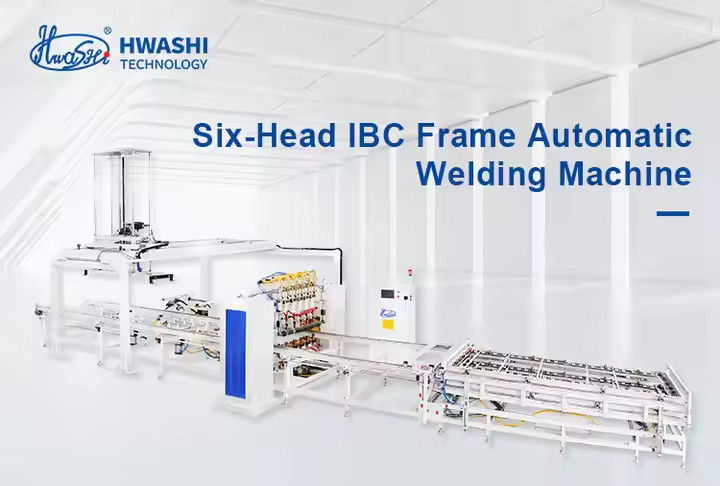 Container intermédio de granéis Grade IBC Cage Frame linha de produção automática,ibc estrutura de aço para tanques ibc