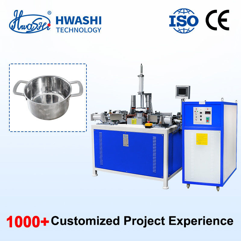 HWASHI máquina de soldagem de ponto folhas de metal tubos e molduras com Huashi aço inoxidável cozinha pote