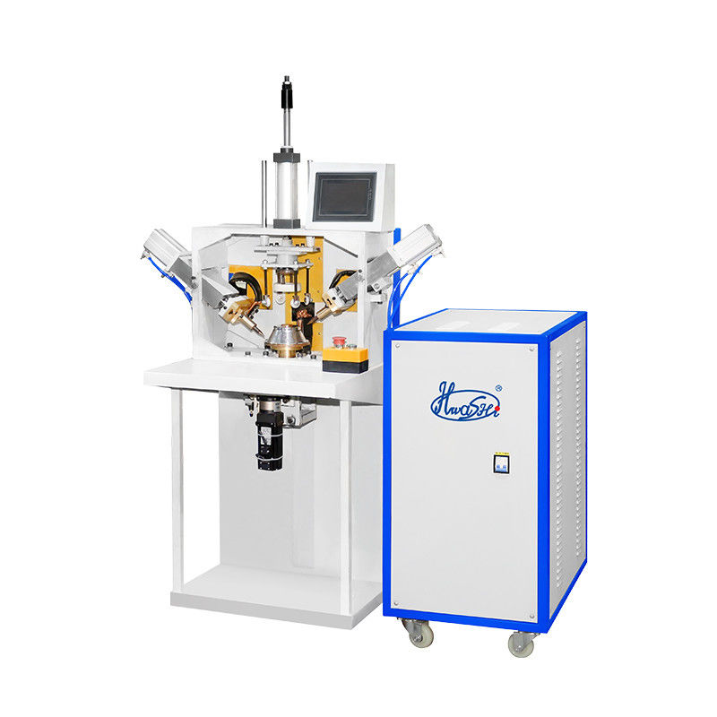 Máquina de soldadura de pontos de armazenamento de energia de condensador eficiente para soldagem de filtros e malhas