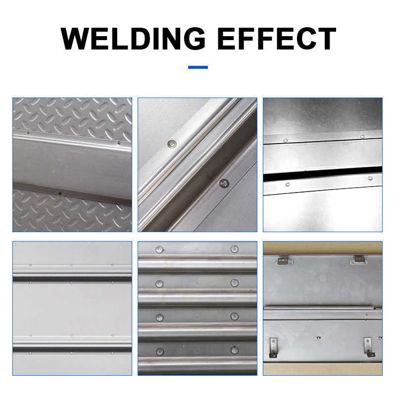 Hwashi Segurança Placa de porta de chapa de aço inoxidável Multi-Ponto Automático Tipo Móvel Máquina de Soldadura de Pontos, Soldadora de Chapa de Metal