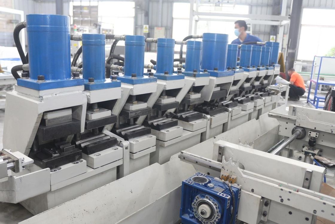 Máquina automática de prensagem e formação de tubos curtos IBC para tubos de estrutura IBC