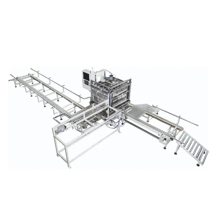 Linha de produção automática da moldura da gaiola da grade IBC, linha de teste de vazamento automático de tanque automático IBC