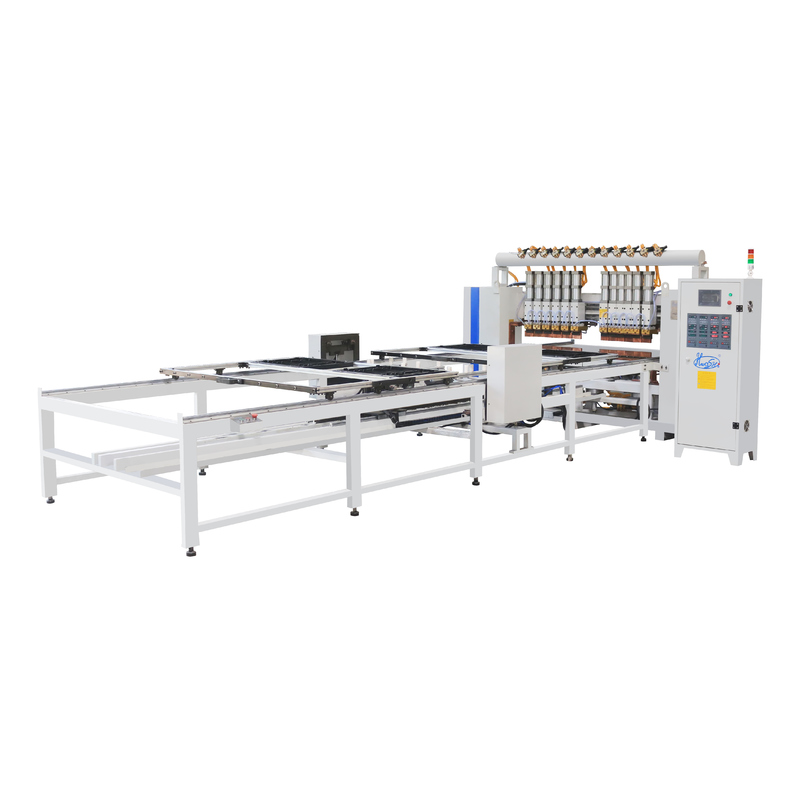 Máquina de produção de condensador de tubo de arame de geladeira, máquina de soldagem e flexão