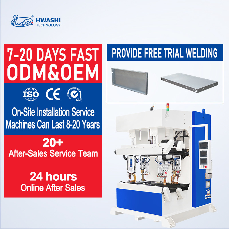 A máquina de soldagem de aço inoxidável é adequado para soldagem de painéis de porta de chapa de metal e outros produtos