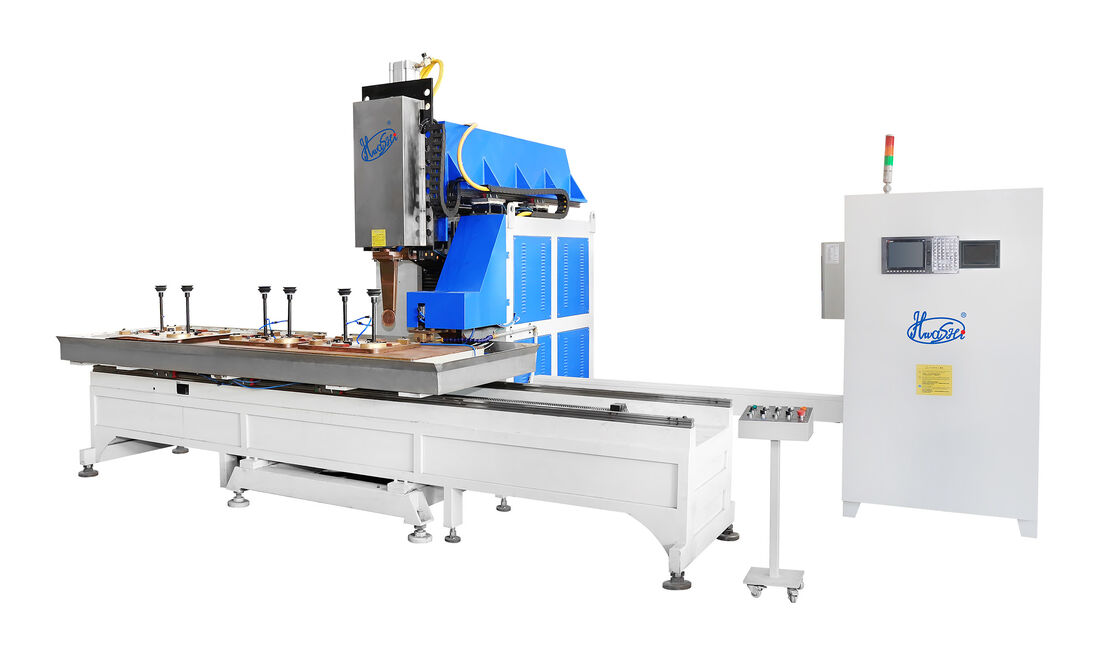 Máquina de soldadura de costura de 500 kg que oferece modo de controle PLC e nível de automação semiautomática perfeito para soldagem consistente