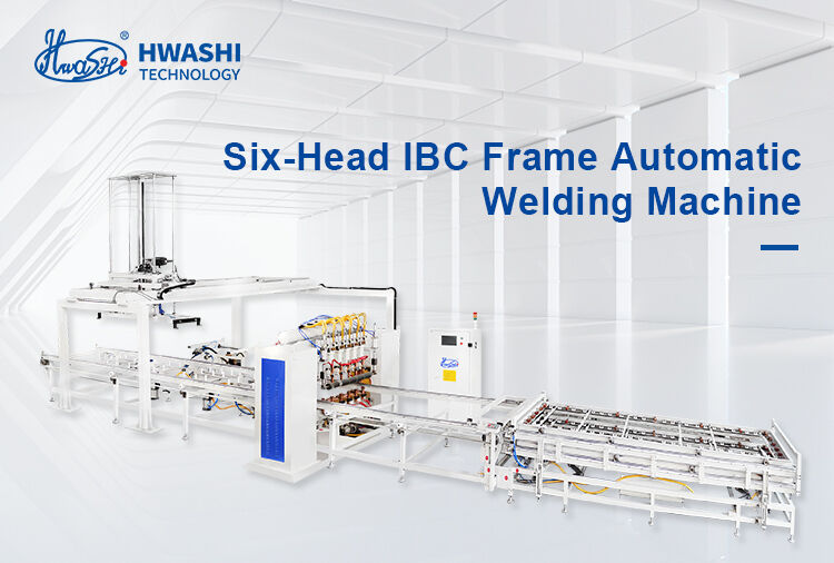 Fabricação de gaiolas IBC Tote Linha de produção de soldadura de gaiolas IBC com tempo de ensaio de vibração de 0 a 1 hora processo de soldadura