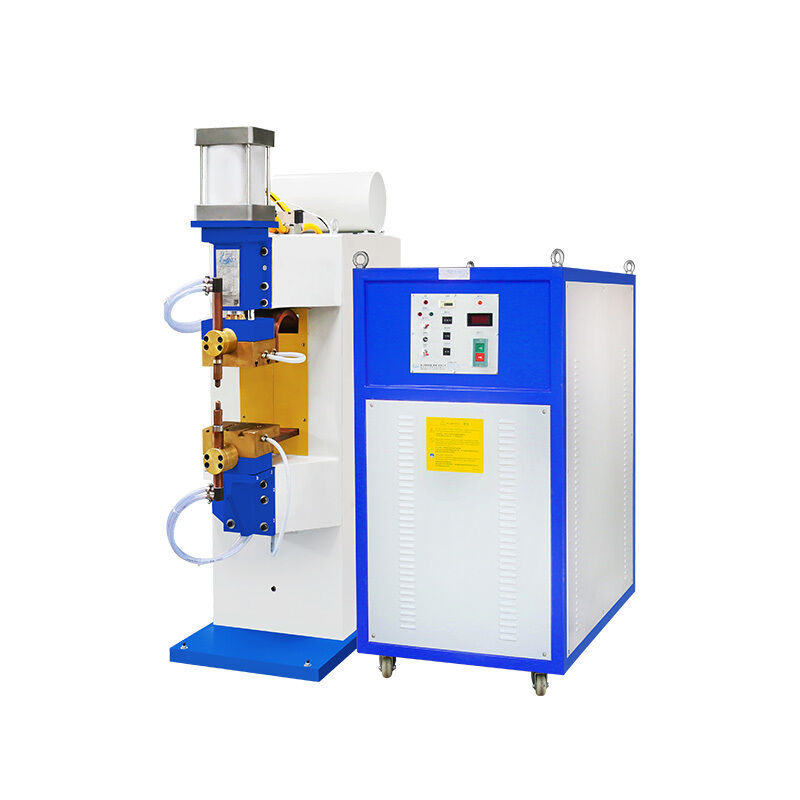 Máquina de Solda a Ponto Automática Pneumática com Controlador Inteligente de Tela Sensível ao Toque para Soldagem por Resistência de Aço Inoxidável