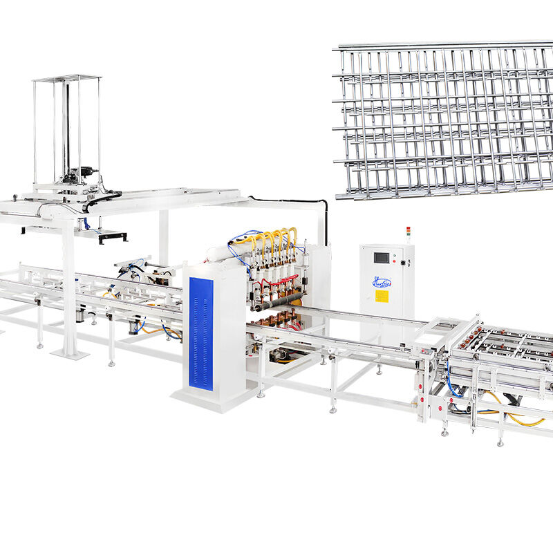 Linha de produção de soldagem de gaiola IBC de fonte de energia elétrica projetada de acordo com seus produtos, garantindo o processo de soldagem