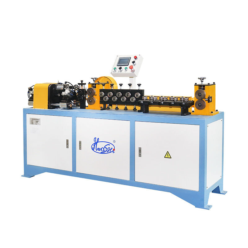 Máquina de endireitação e corte de tubos Bundy de alta velocidade de 80 m/min, com precisão de ± 0,5 mm e controlo automático do ecrã táctil