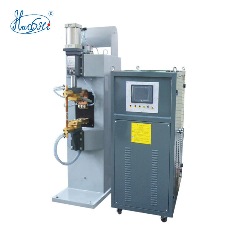 máquina de soldadura pneumática do ponto do pulso da C.A. de 35k 50k para materiais de alumínio e de cobre
